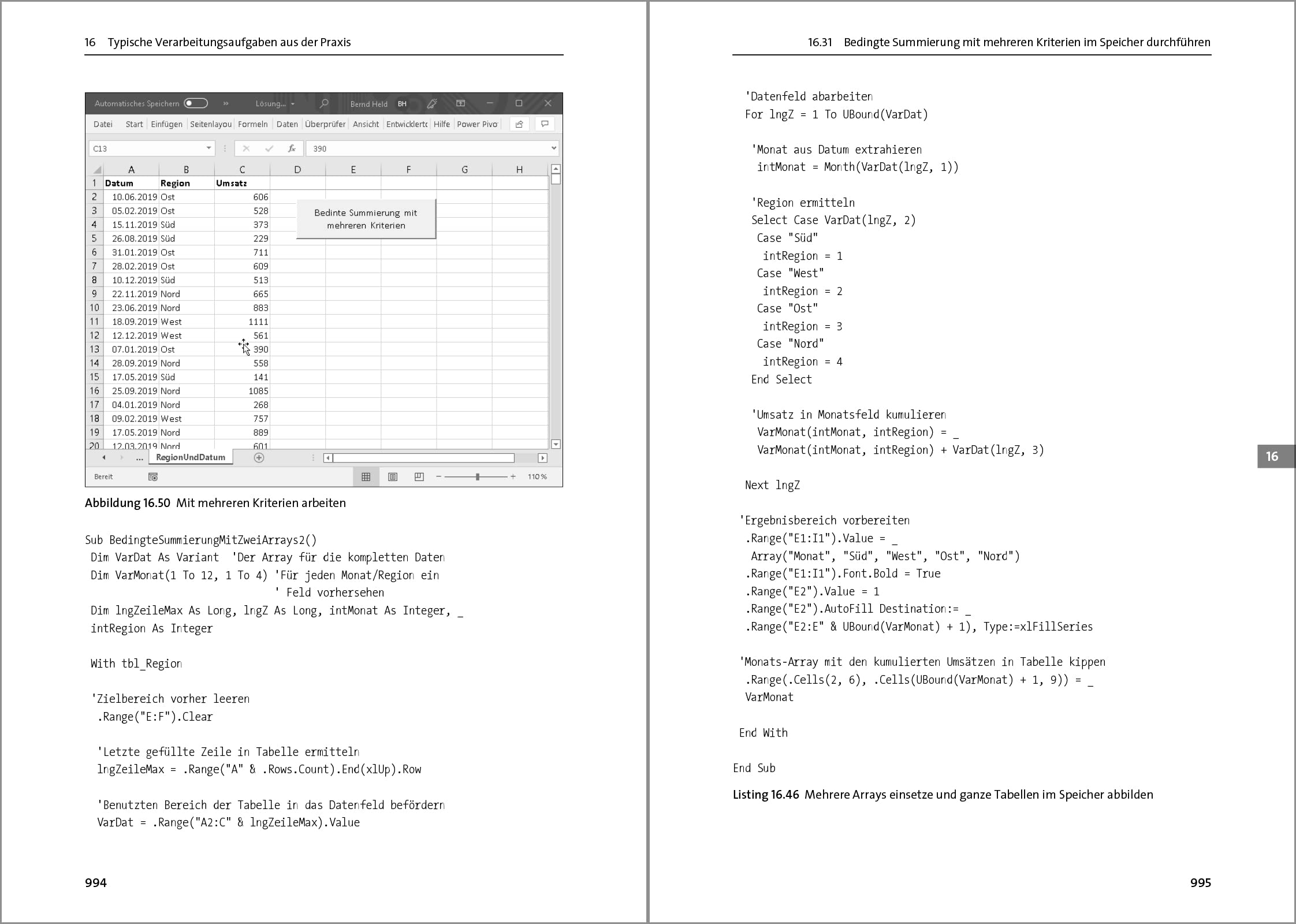 VBA mit Excel: Das umfassende Handbuch für Einsteiger und fortgeschrittene Anwender. Aktuell zu Excel 2021 und Microsoft 365