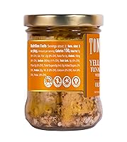 Vista 44 de Tonnino Filetes de atún bajos en calorías y sin gluten de aleta amarilla en aceite de oliva, 6.3 onzas, pimienta negra (paquete de 6)