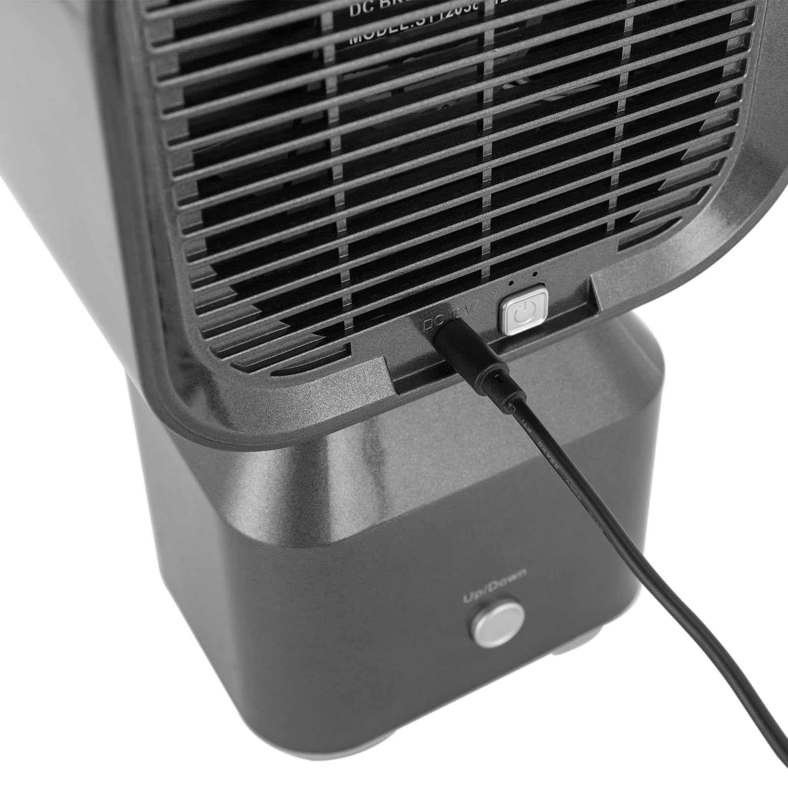 Dunstabzugshaube mit 2 Geschwindigkeiten, 12W 65dB Tragbar Tischhaube Mobile Abzugshaube für Grillen Camping Reise