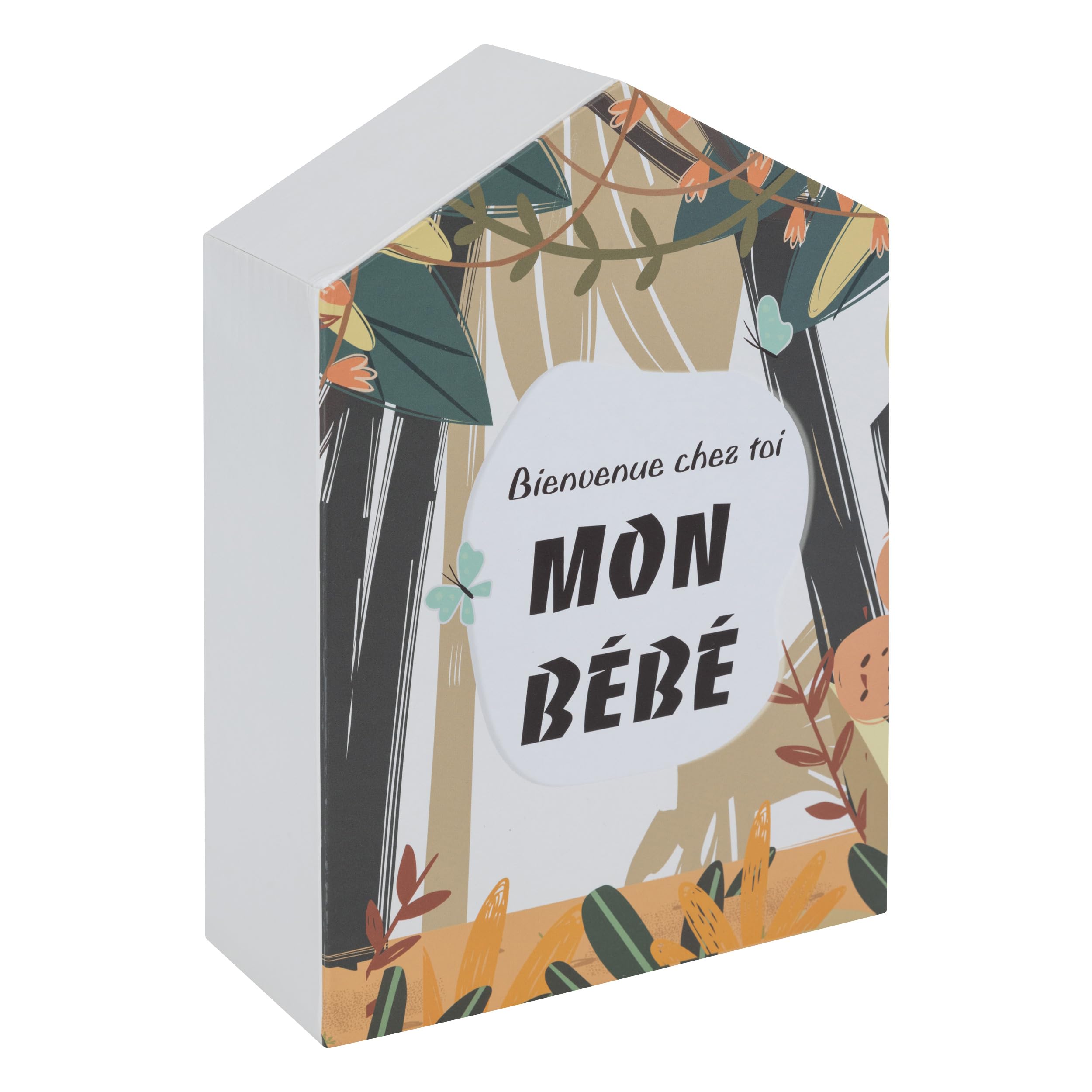 ATMOSPHERA CREATEUR D'INTERIEUR Coffret de Naissance Maison H30,5 cm (Jungle)