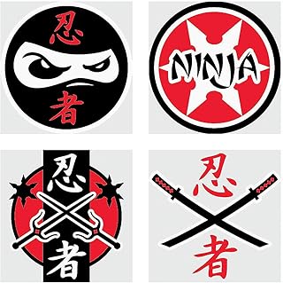 Fun Express Assorted Ninja Warrior Temporary Tattoos - 72 Piece Pack