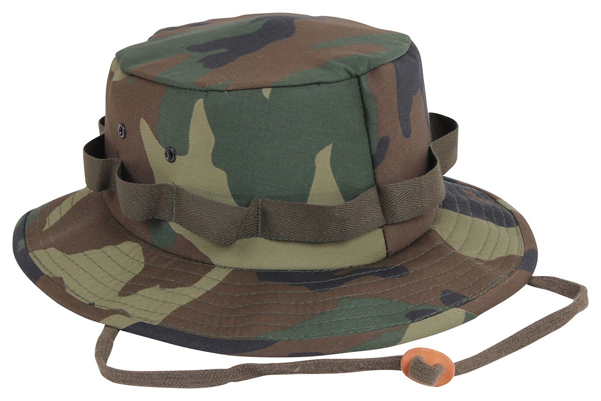 Rothco Kids Woodland Camo Jungle Hat Size Small