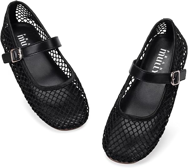 Frank Mully Girls Mary Jane Mesh Flats Review