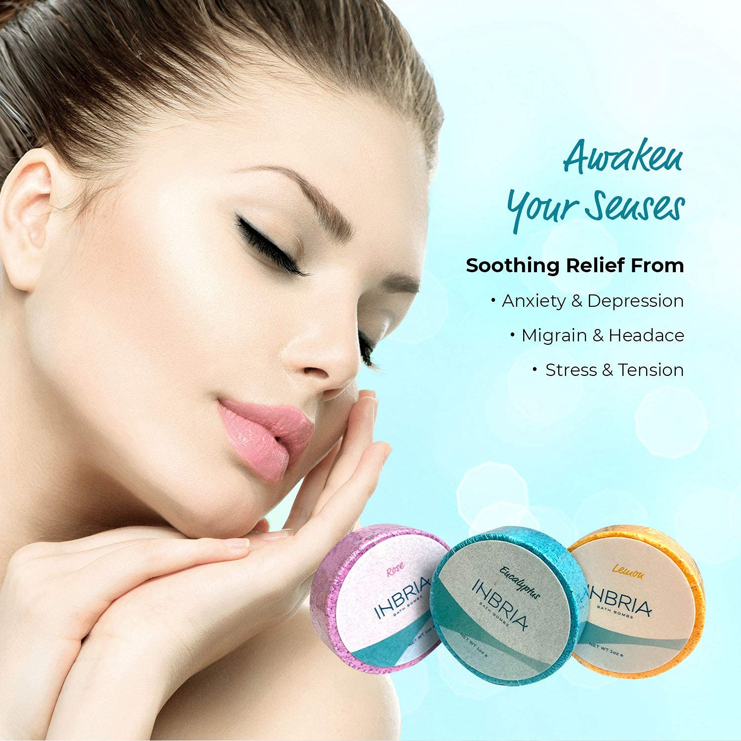 Aromatherapy Shower Steamers, 12 Tablets, Quick Dissolve Vapor Steam