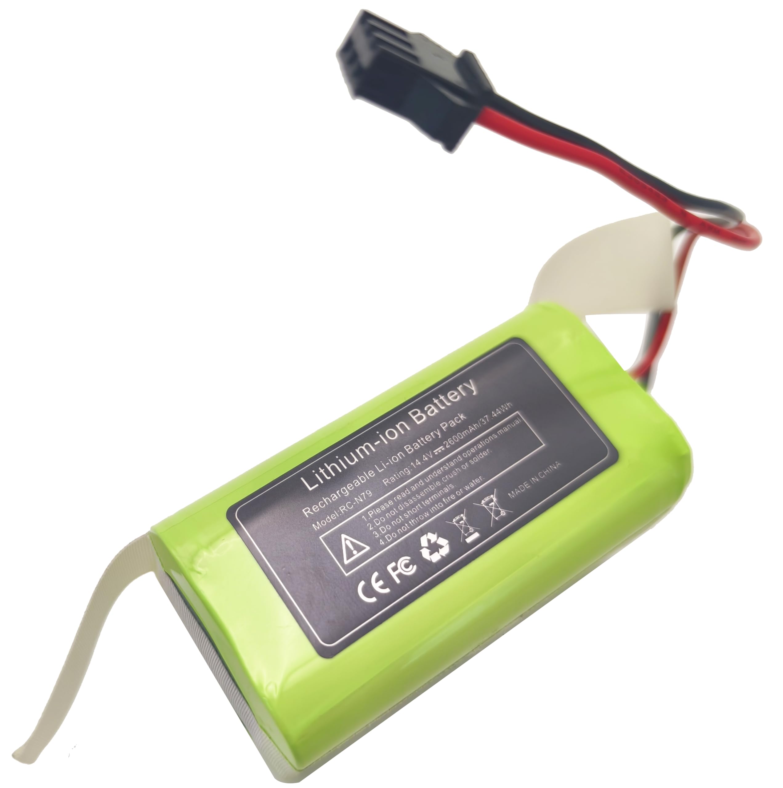 14.4 V 2600 mAh Battery for Ecovacs Deebot N79 N79S DN622
