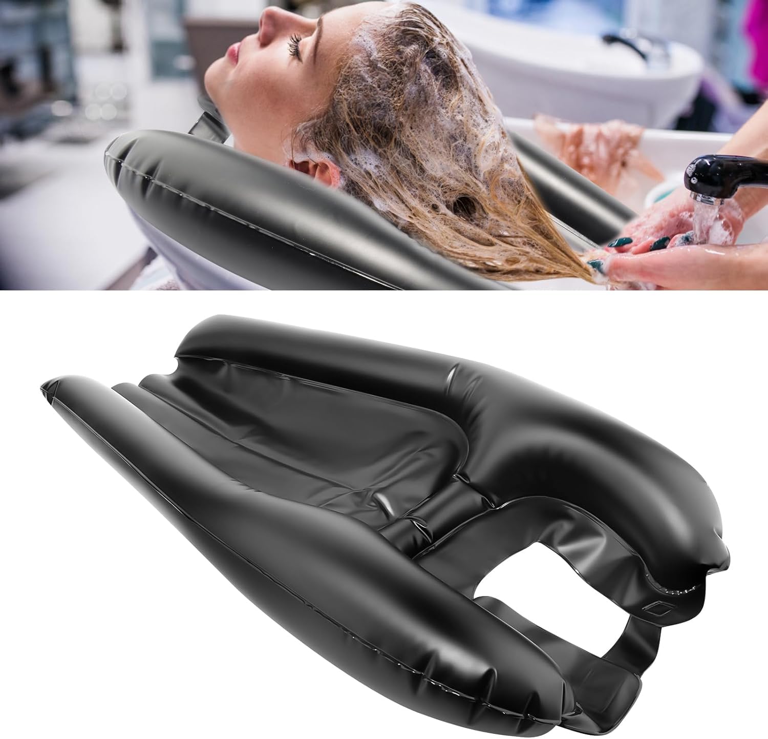 Inflatable Hair Washing Basin Inflatable Hair Wash Basin for Home Caregivers|Health & Beauty | Salon & Spa Equipment |1 Inflatable Shampoo Basin-image-33
