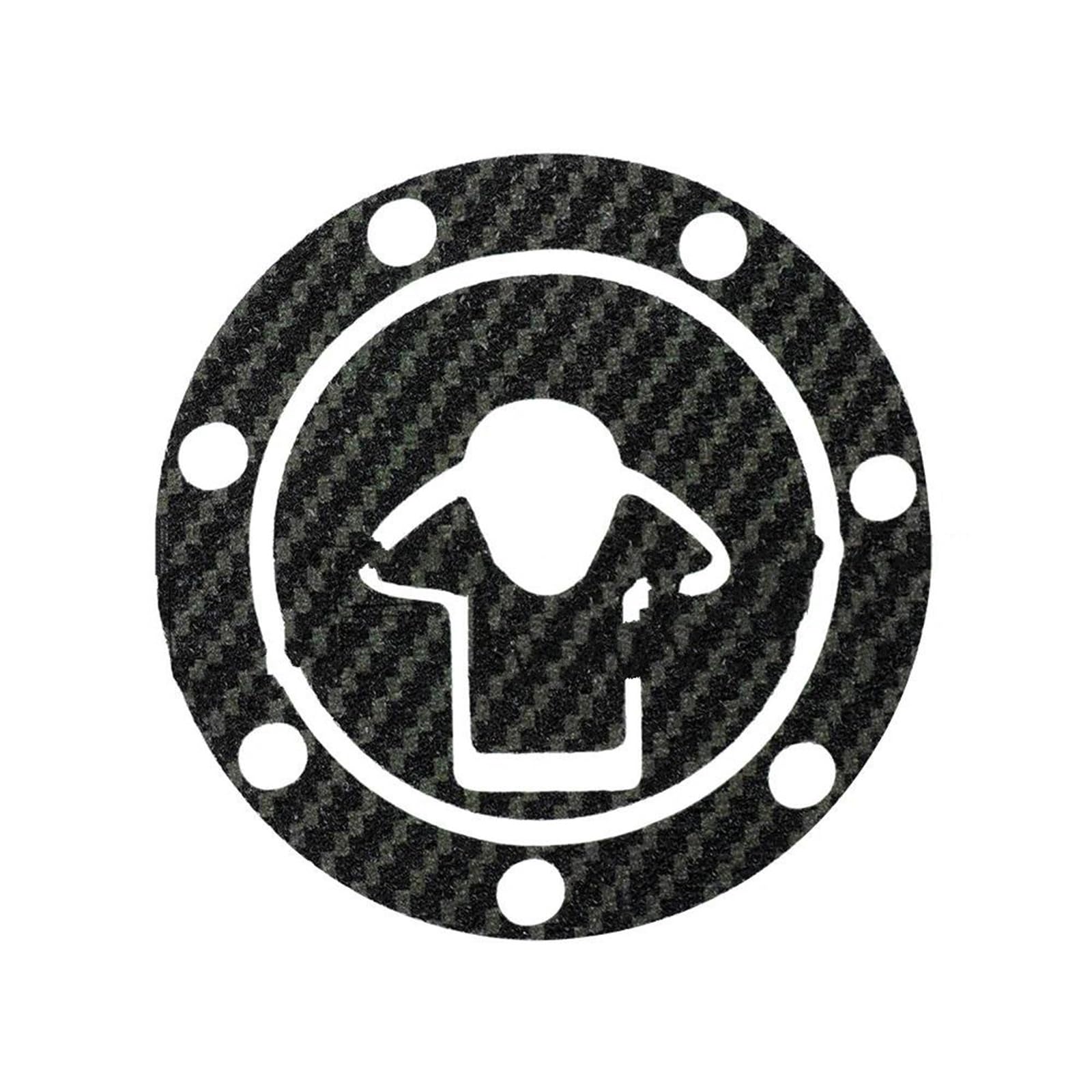 Carbon Fiber Fuel Tank Pad Oil Gas Cap Protector Sticker for Kawasaki for Z750 for Z1000 for ZXR250 for Ninja 400 Bike Tank Film(Color6)