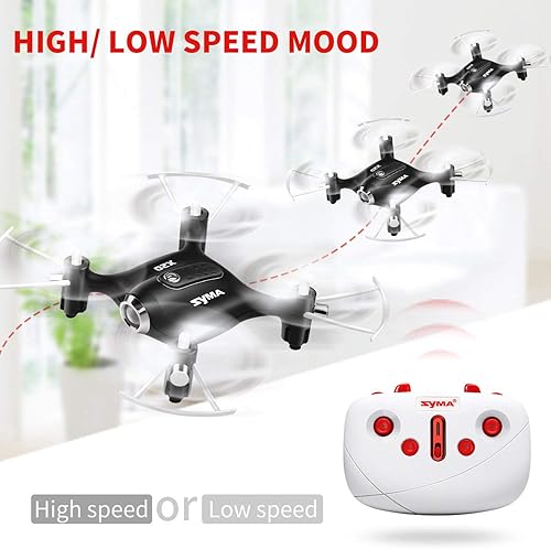Miniatura 5 de POCO DIVO X20 Mini Pocket Drone RC Quadcopter, Negro