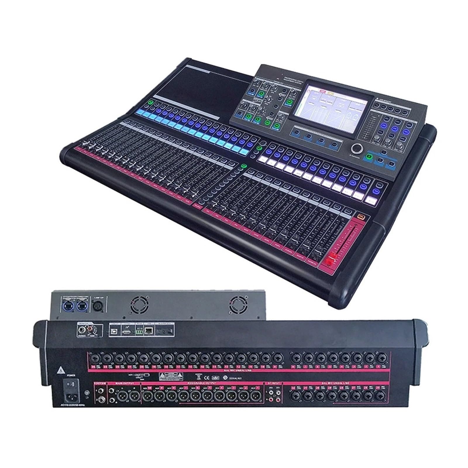 Mezclador Digital Profesional M32 de 32 Canales para DJ, Consola de Audio, Mesa de Mezclas, Equipo de grabación, procesador de Audio, Escenario.