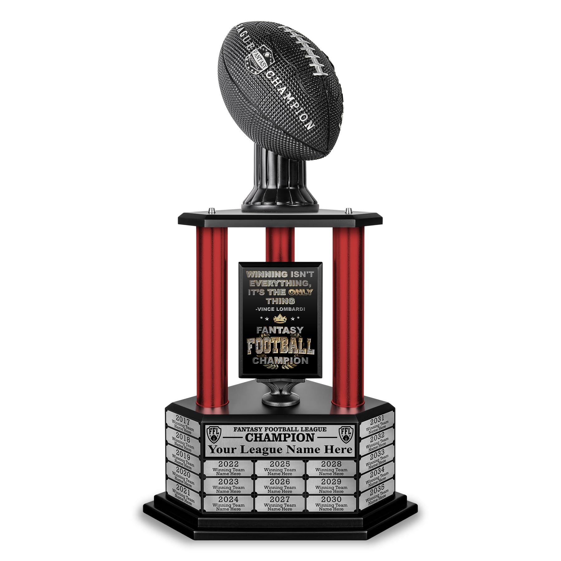 TrophySmack Perpetual Fantasy Football Trophy