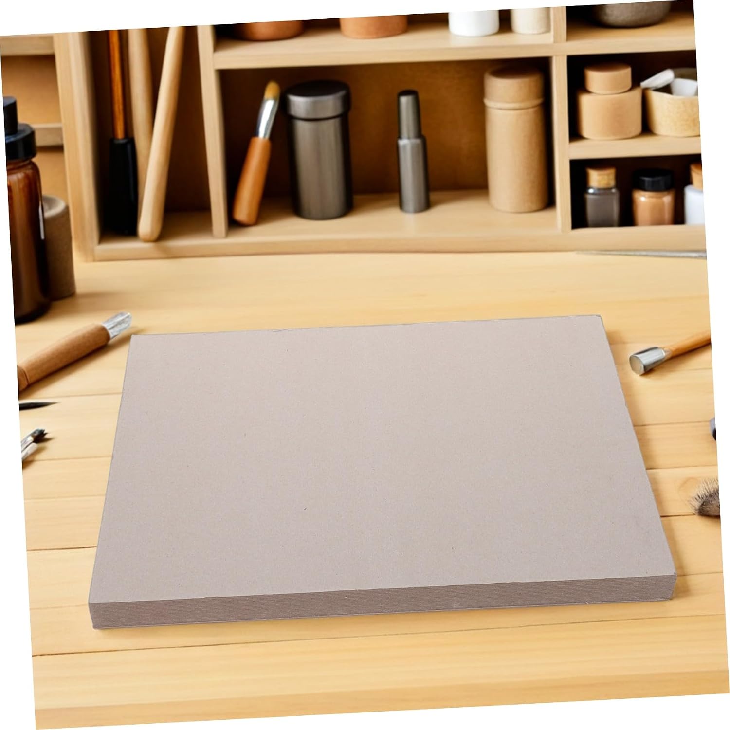 FUOYLOO 18pcs Chipboard Backing Boards for Picture Frames and Thick Matting Material for Arts and Crafts Projects