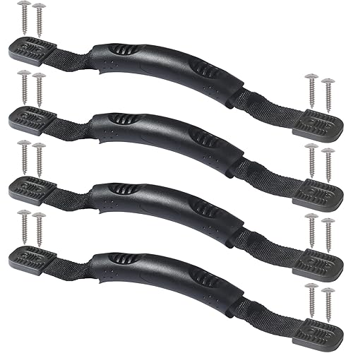 Kayak Handles, 4 pcs Canoe Handle Boat Carry Handle Replacement Kit for Kayaks Luggage Suitcase