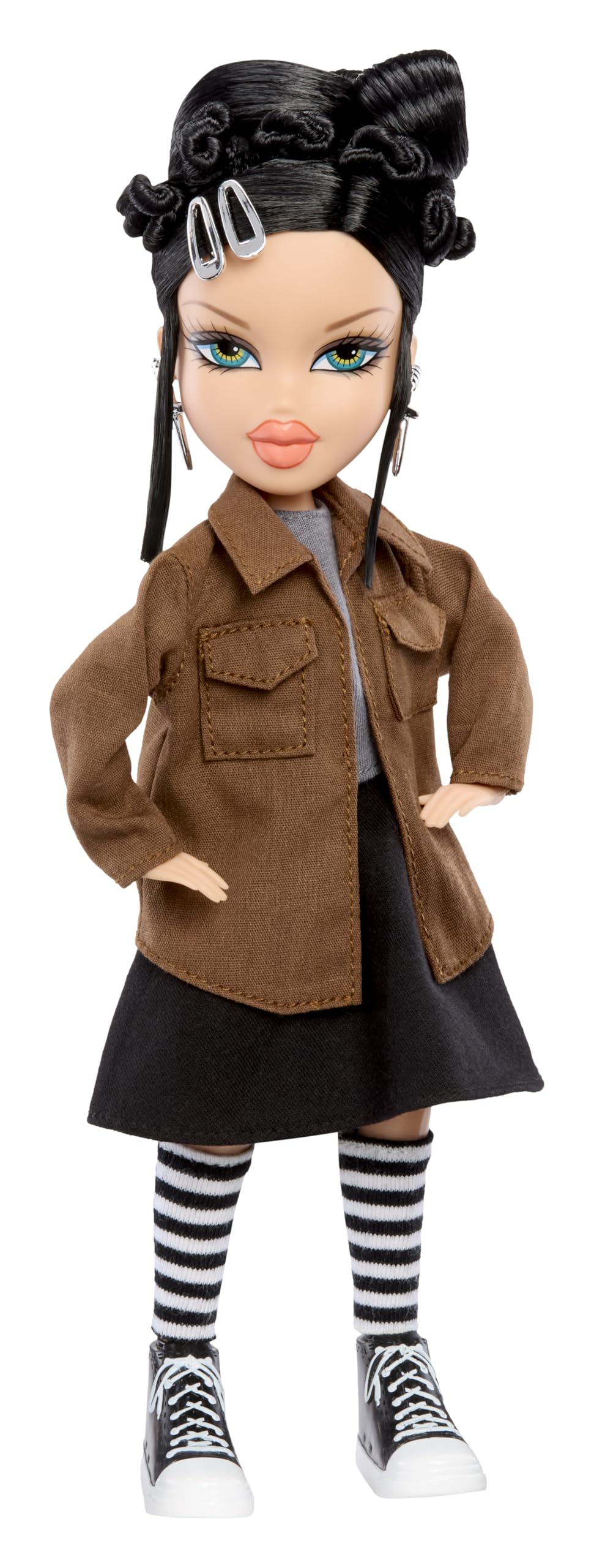 Bratz x Mean Girls Spring Fling Doll Janis - Collectable Fashion Doll with 2 Outfits, Purple Tuxedo, and Movie-Inspired Accessories - Image 3