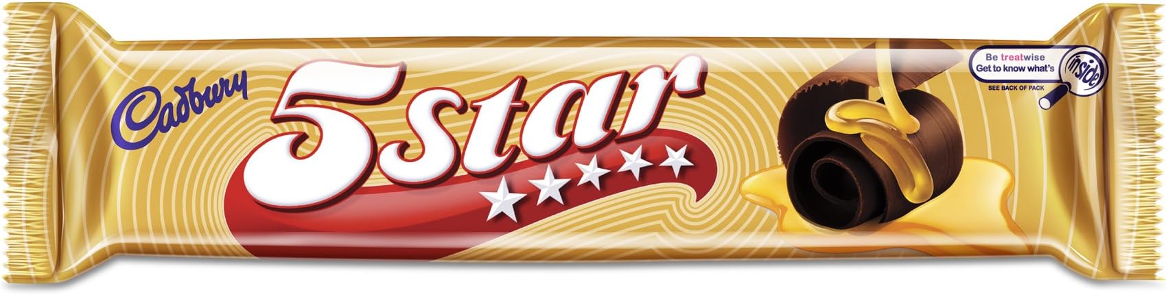 Cadbury 5 Star Chocolate Bar 24 Gram (12 Pack) by Cadbury