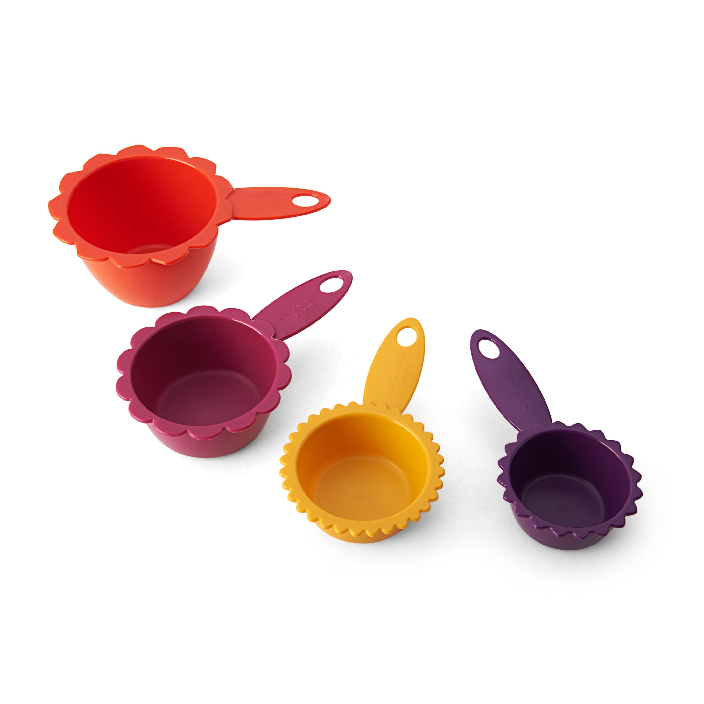 KizmosFlora Set of Four Measuring Cups
