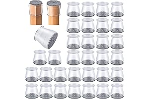 Premium Chair Leg Caps: Protect Your Floors in Style and Silence with...