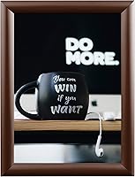 Vista 45 de BNV Marco de aluminio para póster de carga frontal / certificado de imagen, blanco, 8.5 x 11 pulgadas, perfil de 1 pulgada, montaje en pared, modo