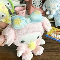 Vista 5 de Llavero de peluche lindo de dibujos animados de anime de 5 pulgadas (D)