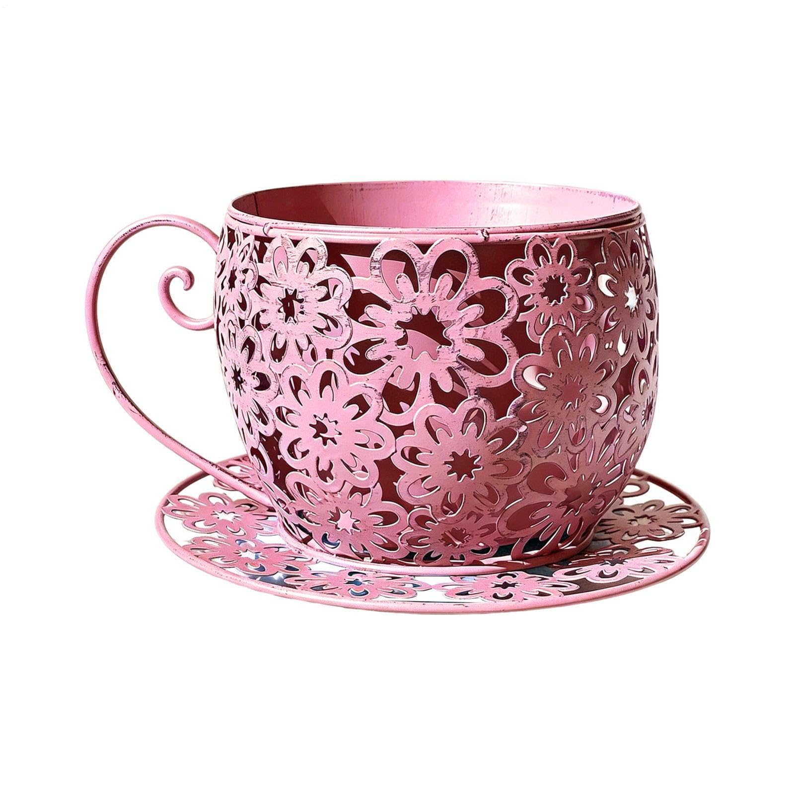 Cute Plant Pots Iron Retro Large Yard Decor