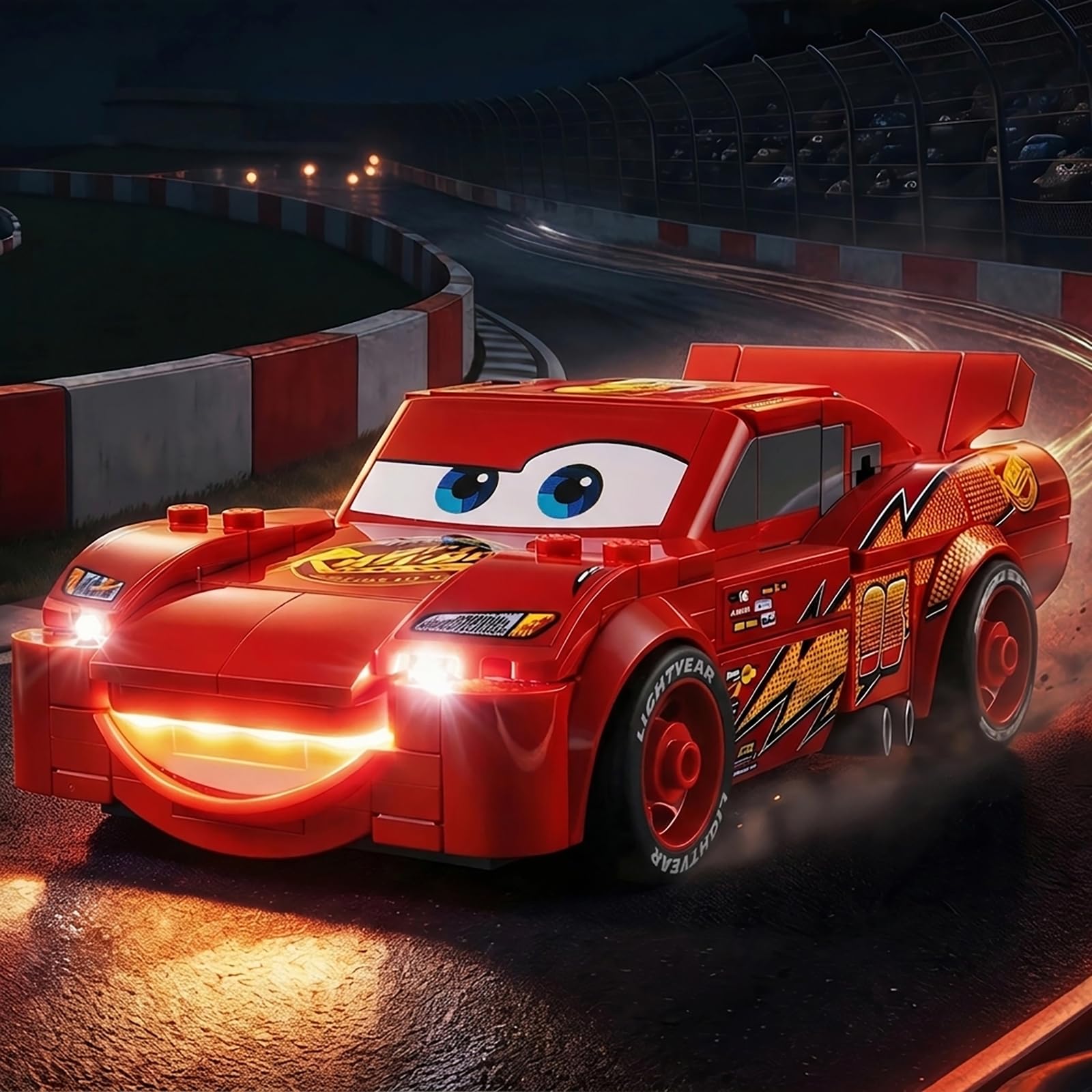 Amazon.com: Nitemode Light Kit for LEGO 77255 Lightning McQueen