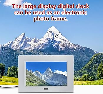 Amazon.com: MRCHYDZ 7 Inch Clock with Day and Date for Elderly