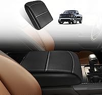 Vista 42 de Muslogy Funda para reposabrazos de consola central apta para Chevy Silverado/Tahoe y GMC Sierra/Yukon 2007-2013, cómoda almohadilla