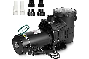 Super-Powered Pool Pump Motor: 2HP Pool Pump for Inground or Above Ground Pools
