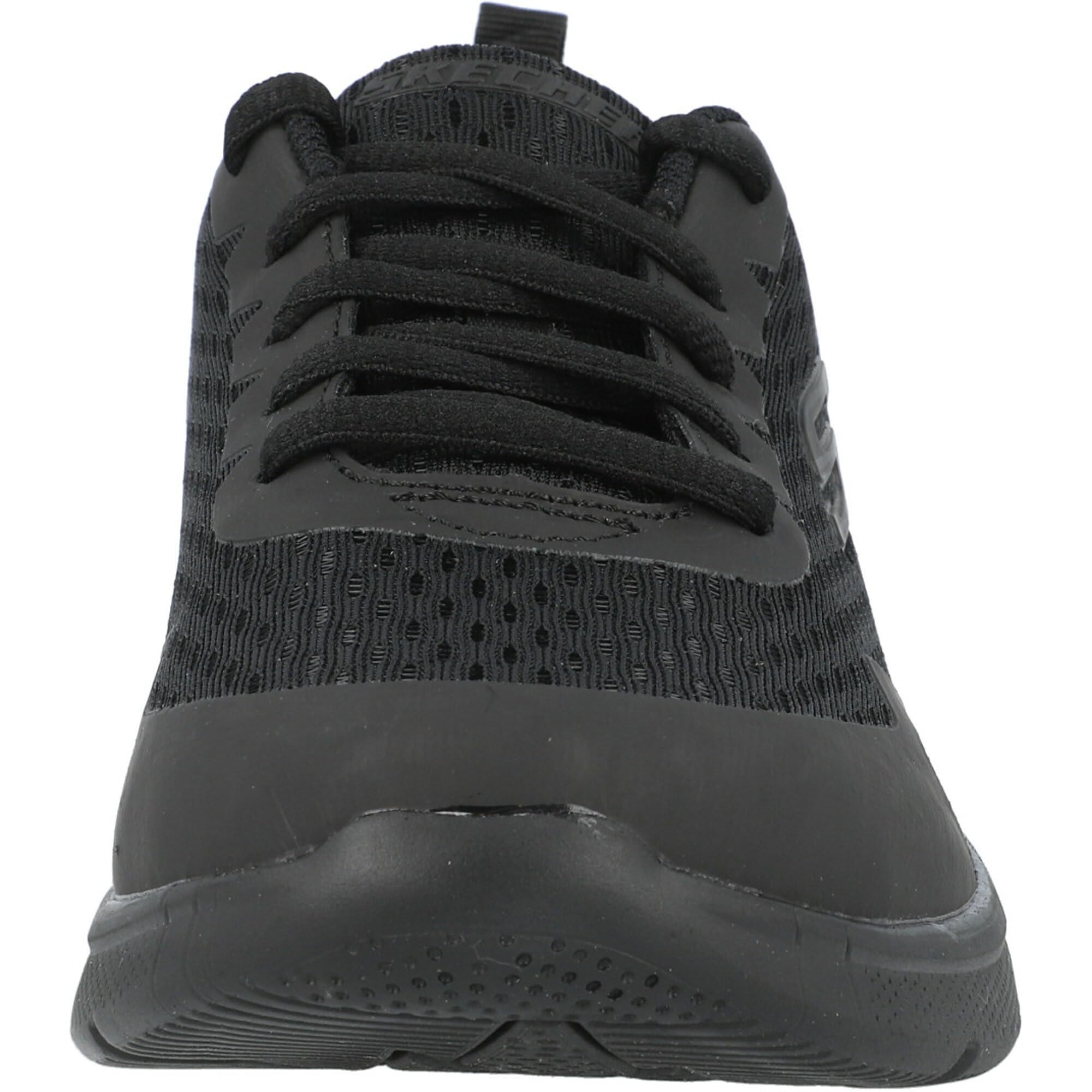 Skechers MICROSPEC MAX, Zapatillas para Niños, Black Textile & Trim, 38 EU
