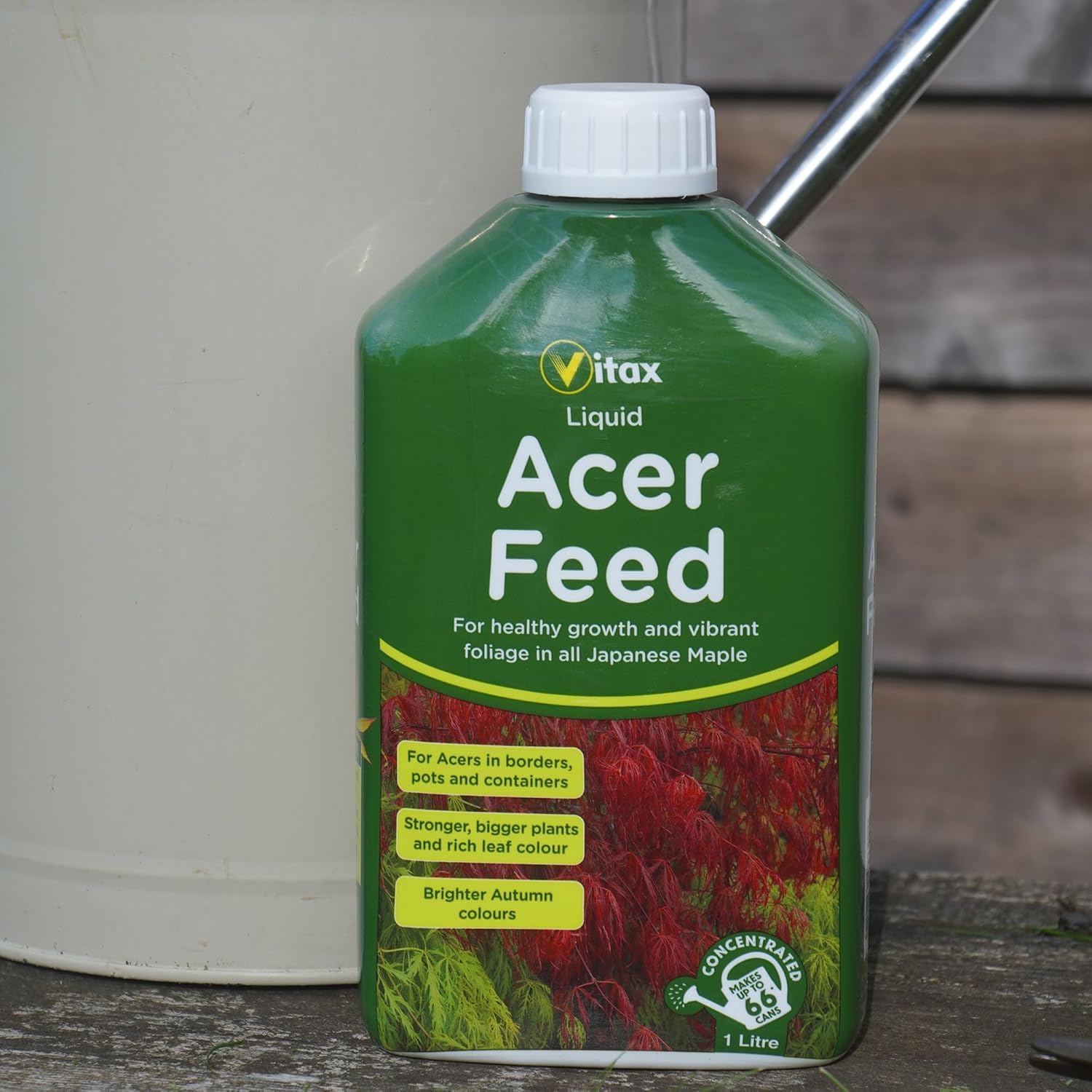 Vitax Liquid Acer Tree Feed, Promotes Healthy Leaf & Root Growth, Suitable For Borders, Pots & Containers 1 Litre (makes 300L of Feed) - 2