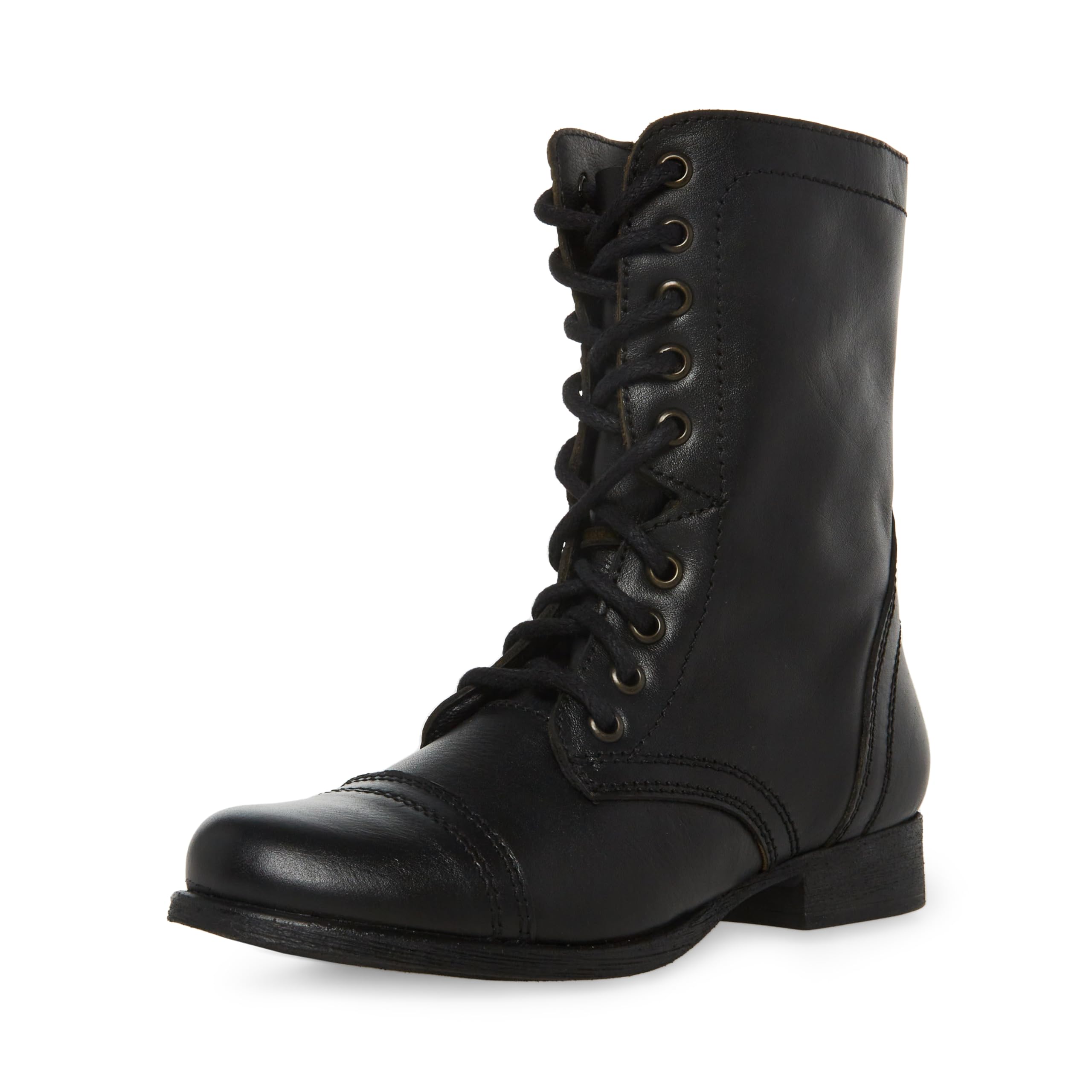 Women's Troopa, Black Leather, 6 UK