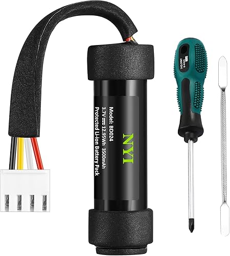 NYI Reemplazo de batería de 3500 mAh compatible con Harman Kardon Onyx Studio 5, Onyx Studio 6 altavoz inalámbrico Bluetooth - Potencia de larga