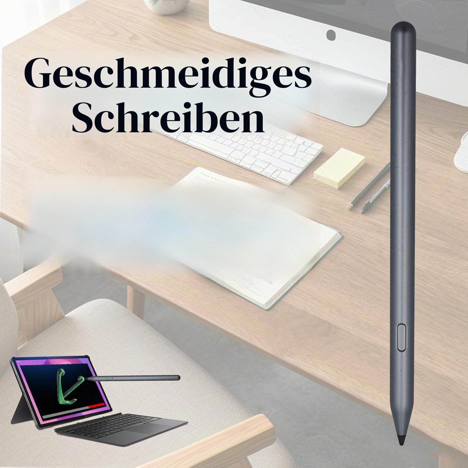 Tab Pen Plus für Lenovo Tab Pen Pro Kompatibel mit Lenovo Idea Tab Pro/Tab P12 2025, Legion Y700 (2025)/Legion Tab 8.8 Gen 3,Yoga Tab Plus, Yoga Tab Pro12.7 Yoga Tab Plus, Yoga Tab Pro12.7, K11 Plus