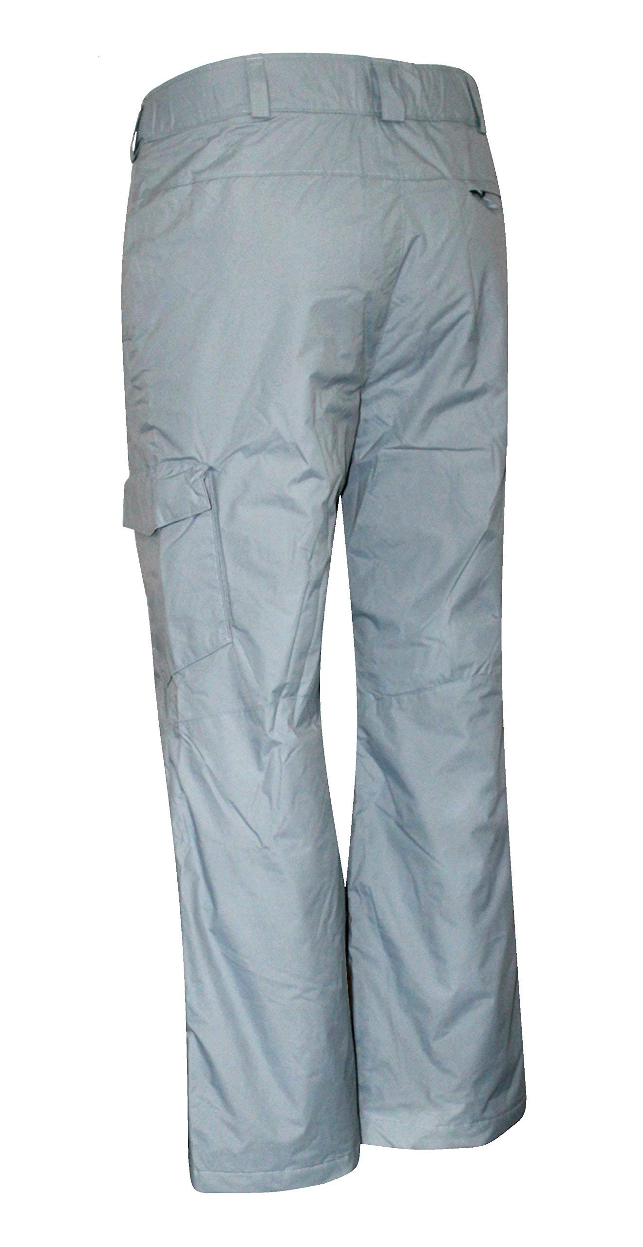 Columbia Men's Bull Lake Ski Snowboard Waterproof Pants Grey (XXL)