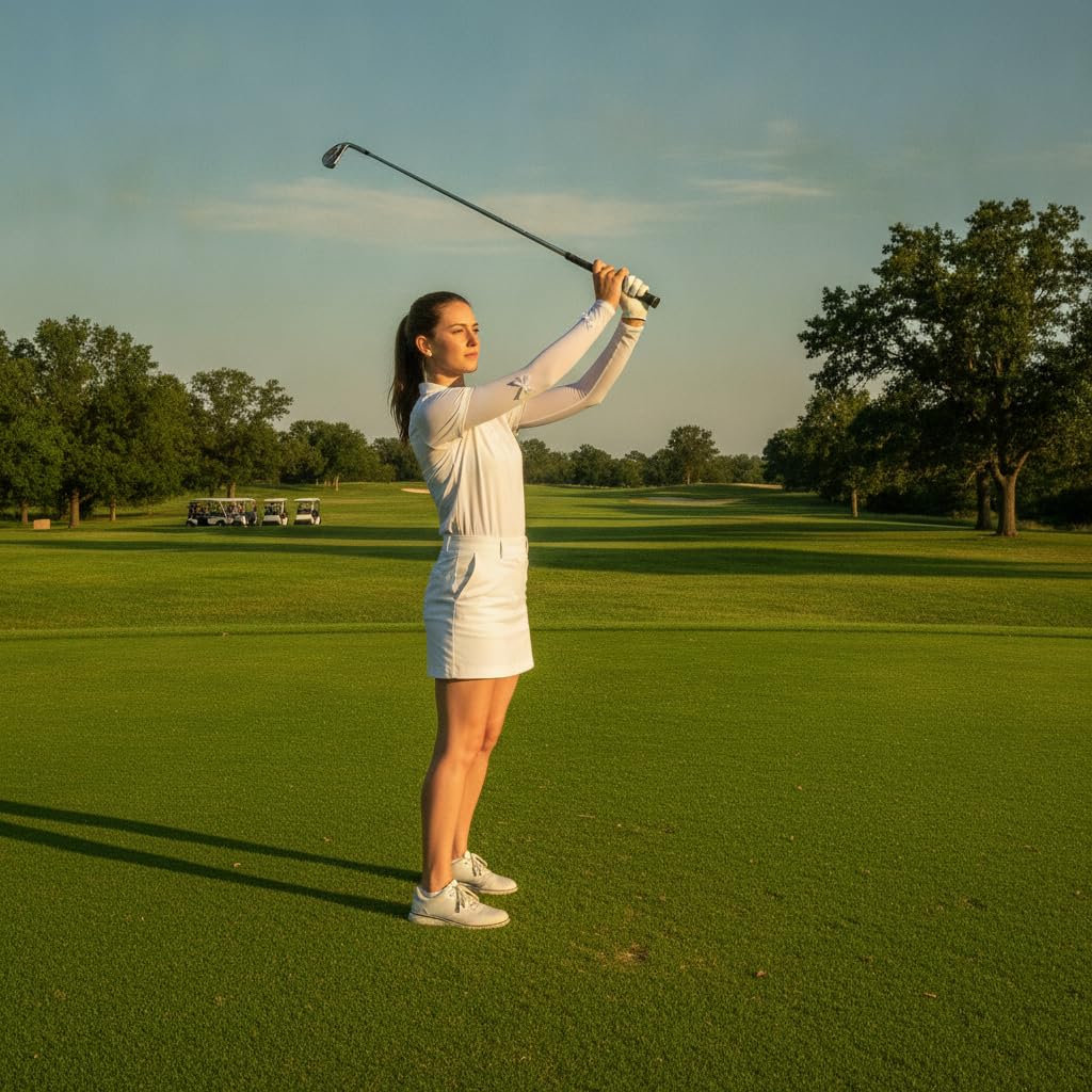Maniche da Braccio da Golf in Tessuto, XL