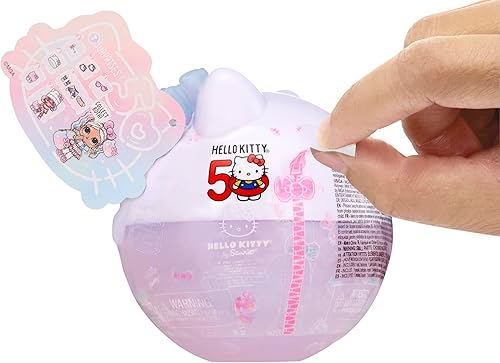 Miniatura 4 de LOL Surprise Hello Kitty Crystal Cutie Doll con 7 sorpresas  50 aniversario edición limitada regalo para niñas mayores de 3 años
