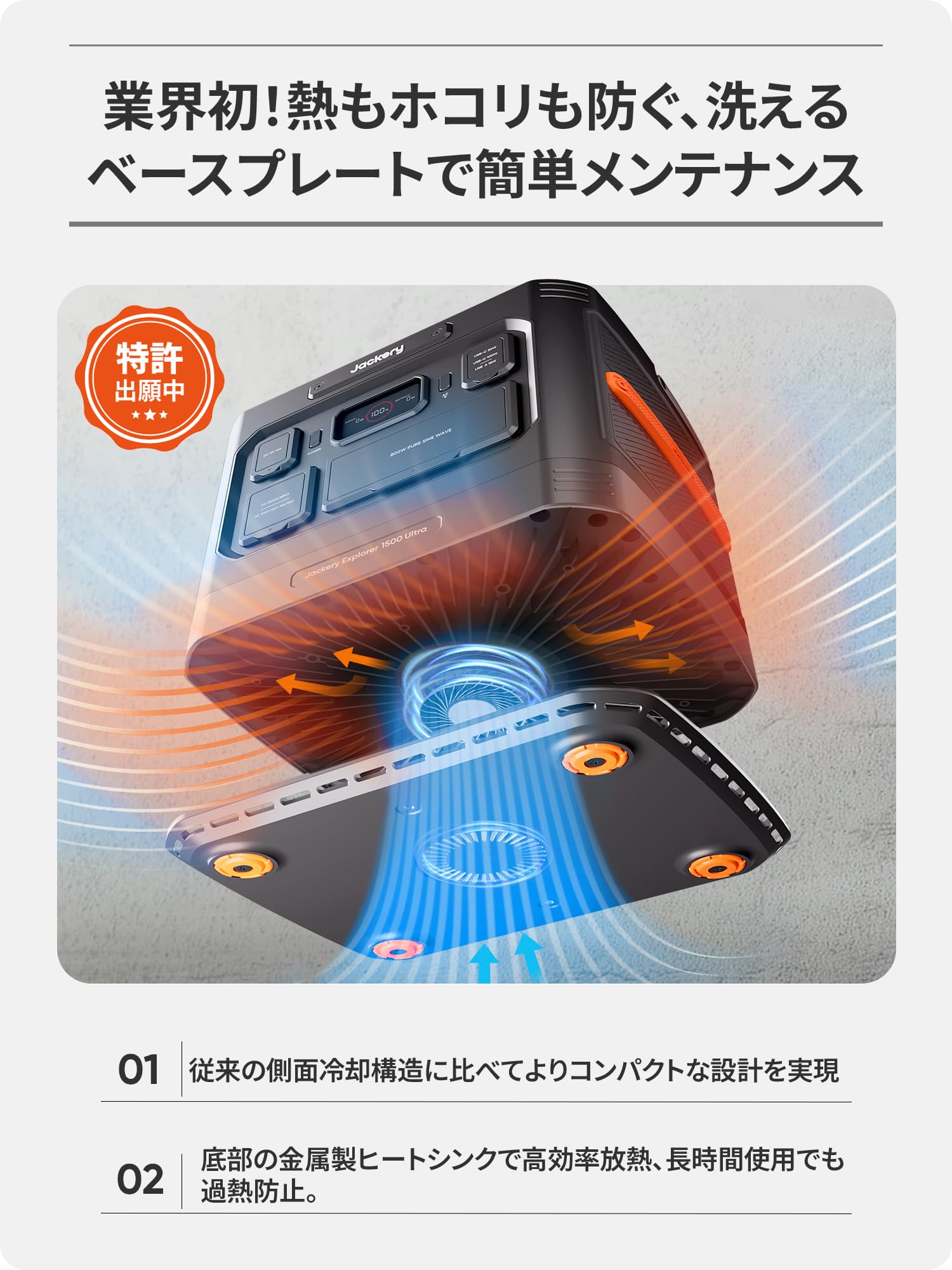 Amazon.co.jp: Jackery (ジャクリ) ポータブル電源 1500 Ultra 1536Wh