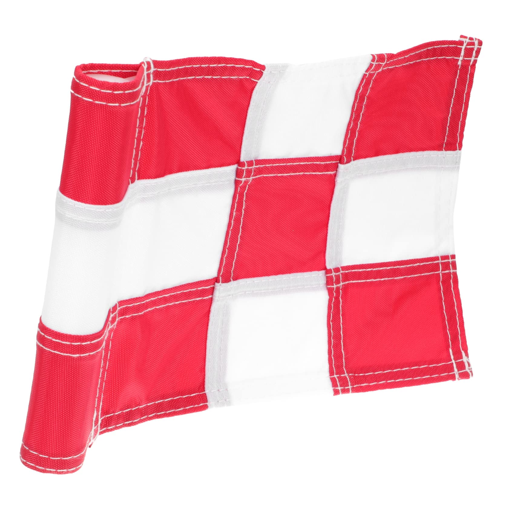 EXAOMBLE Golfing Flags Checkered Golf Course Flag for Putting Practice Lightweight Putting Accuracy for Use Design