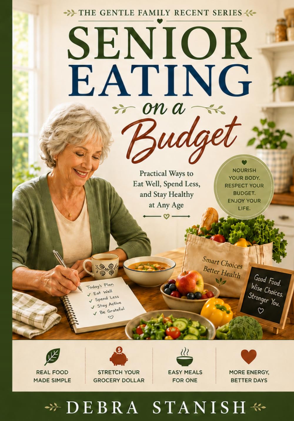 Senior Eating on a Budget: Practical Ways to Eat Well, Spend Less, and Stay Healthy at Any Age (The Gentle Family Reset Series)