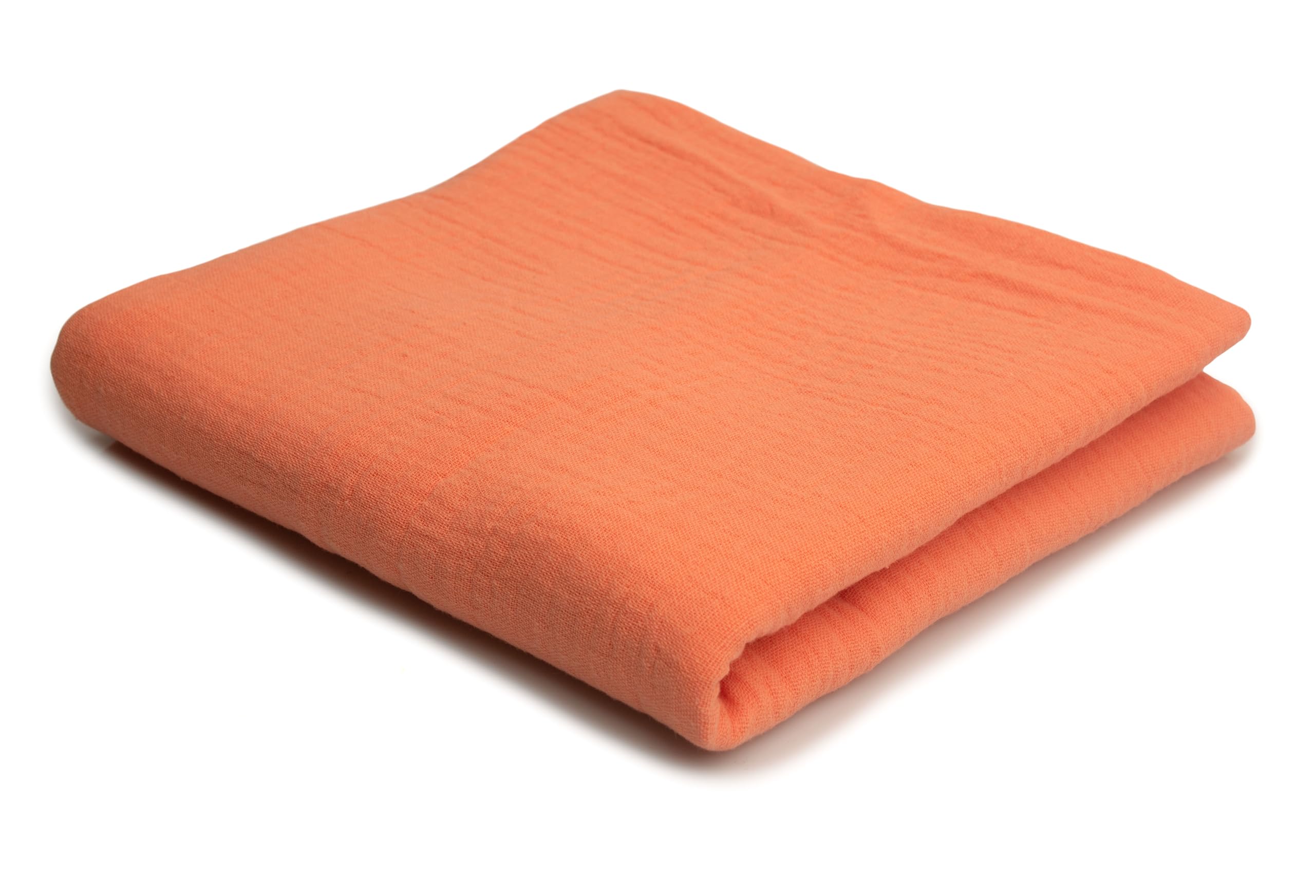 Cotton Muslin Double Gauze 50 x 130 cm (Peach)