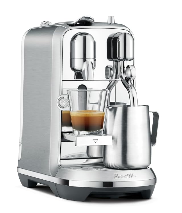 Nespresso Creatista Plus Espresso Machine by Breville Brushed Stainless Steel