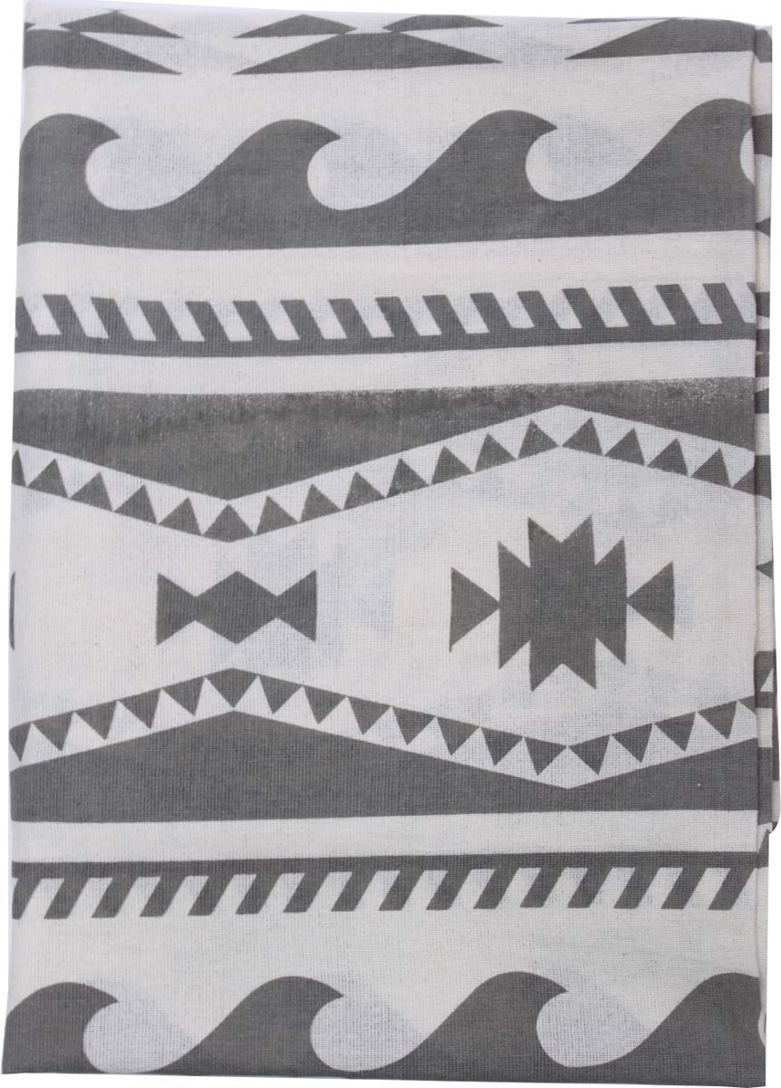 キーストーン(Key Stone) マルチカバー SURF トライバル/グレー 150×0.3×225cm MUCOSUGY