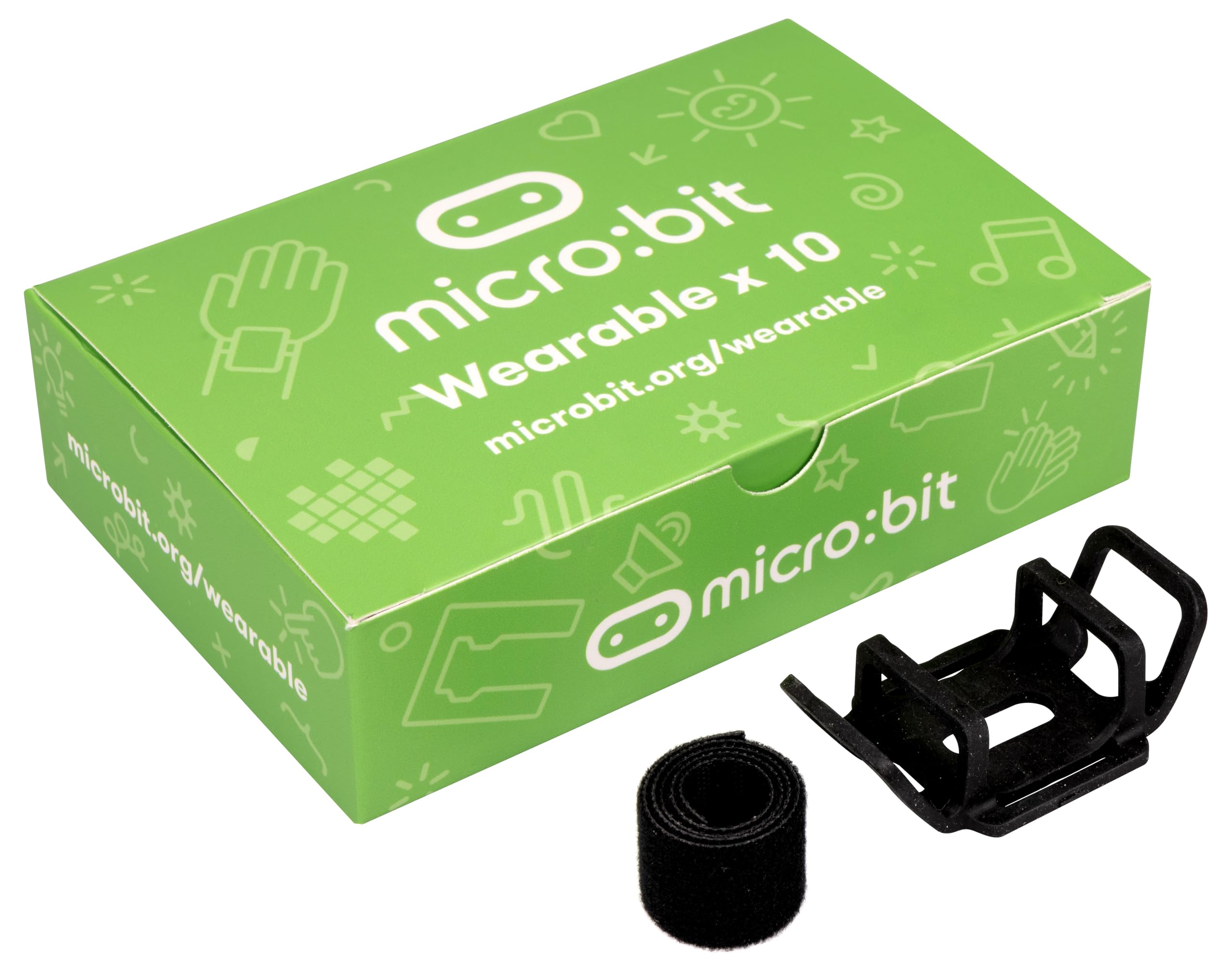 MICROBIT BBC Micro:bit Wearable Pack of 10