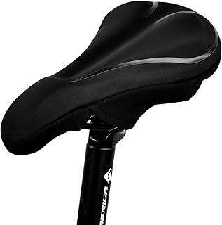 Oture 自転車 サドルカバー 低反発クッション 革新的なテープクロス式 全くズレない 超肉厚