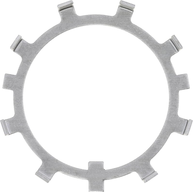 Retentor da porca do eixo Yukon Gear & Axle YSPSP-007, diâmetro interno de 5,16 cm, 8 abas dobradas – 1 unidade