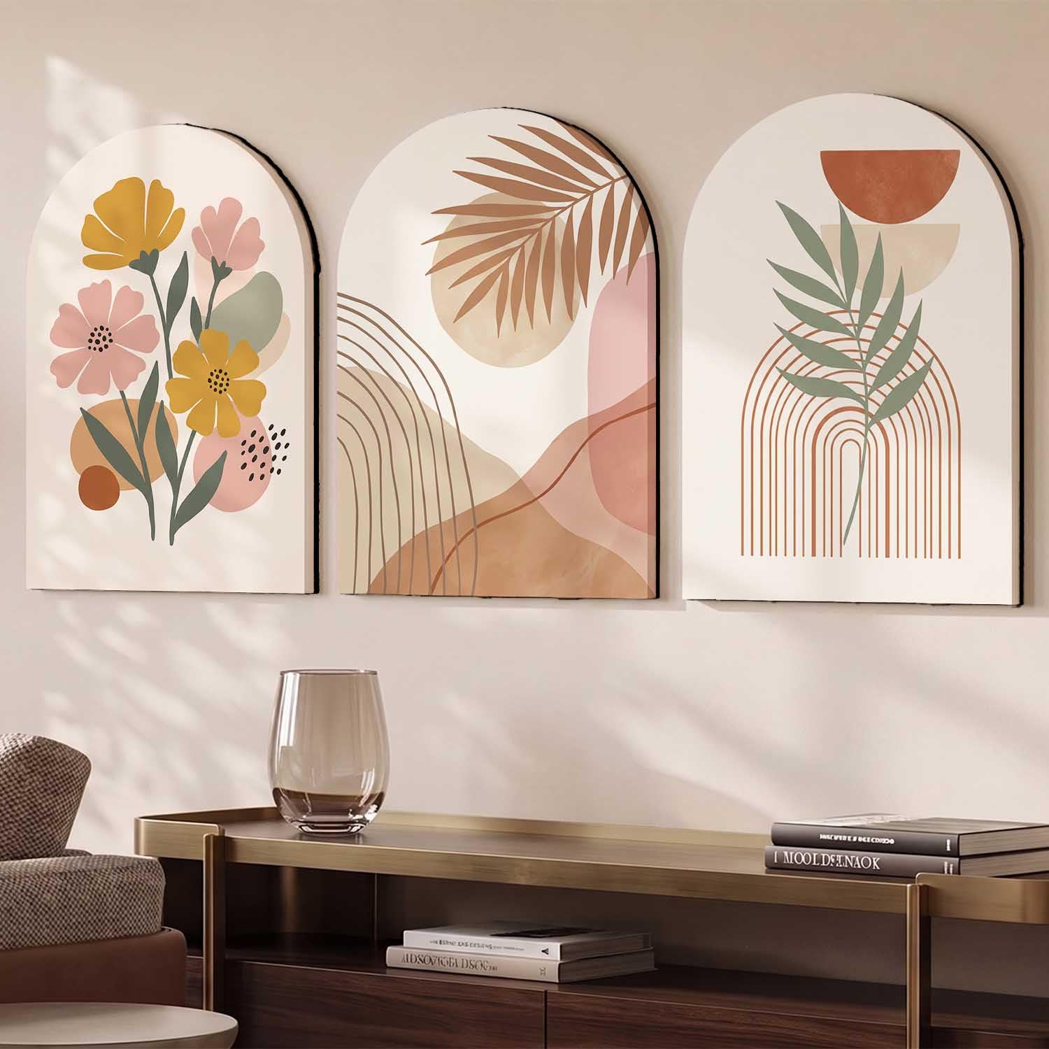 Kalit Kala Decor BOHO Wall Art MDF Panel 12x16 Panel-07