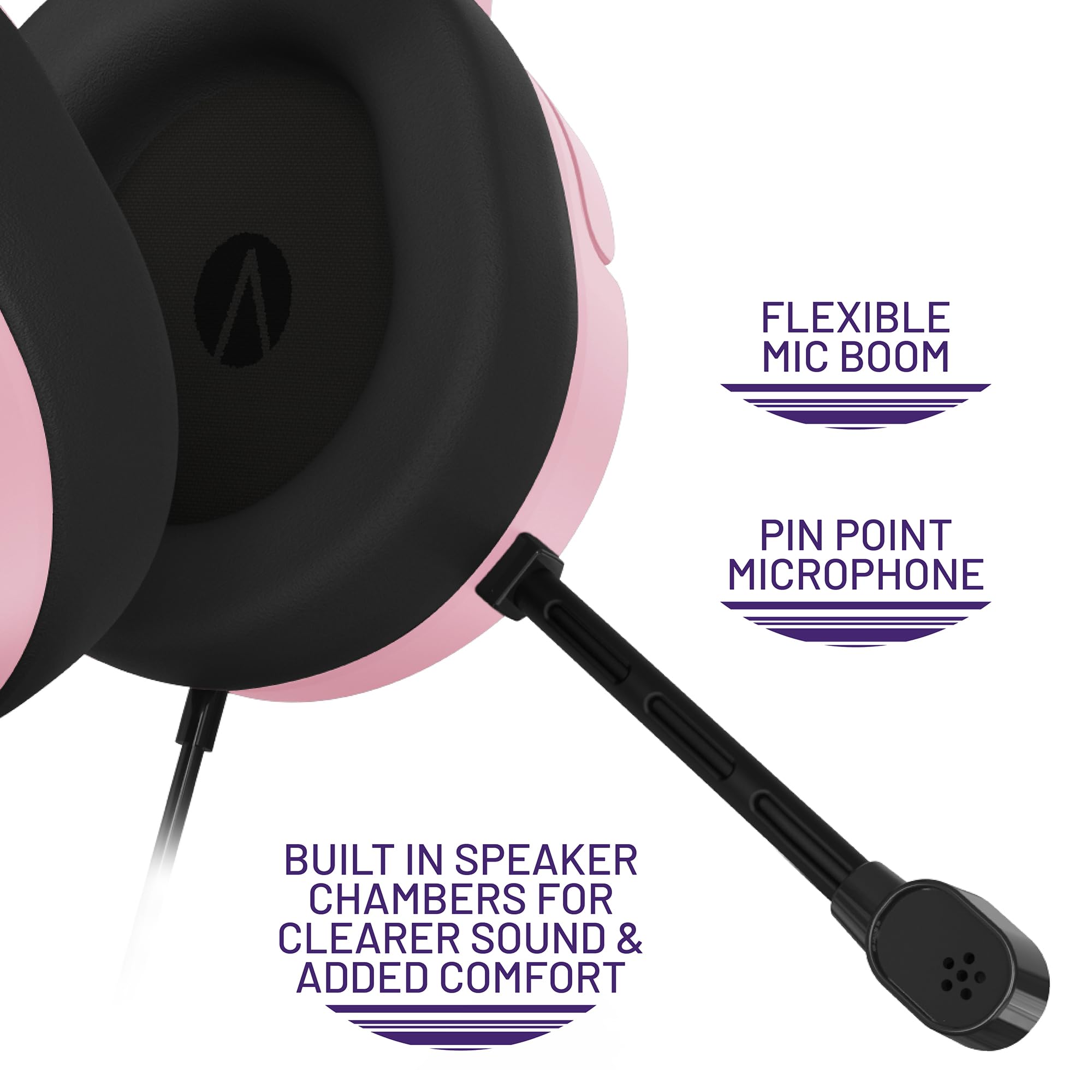 STEALTH PANTHER Headset Range (Blush Pink) — view 4