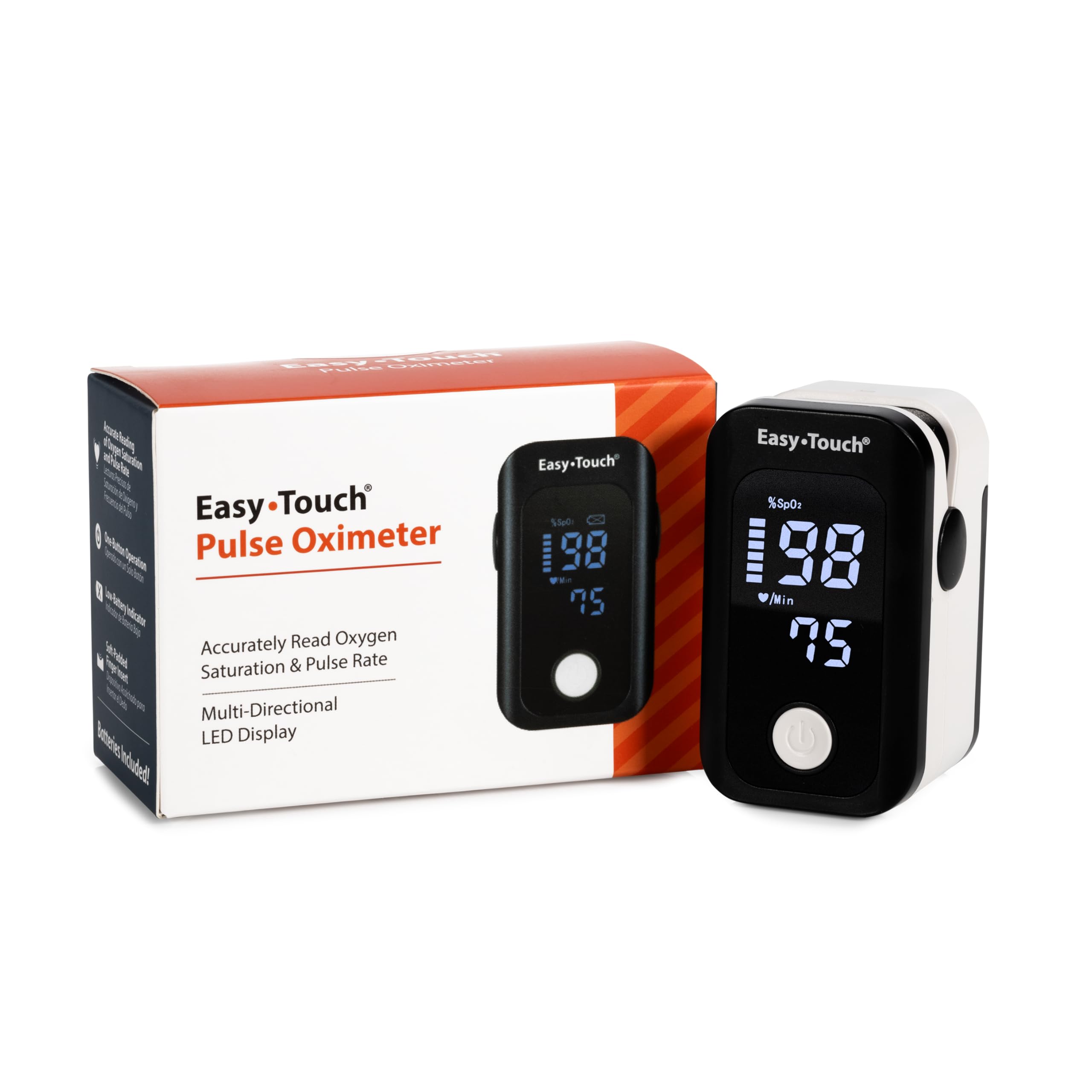 EasyTouch Pulse Oximeter - Monitor Your Health On-the-Go -1 EasyTouch Pulse Oximeter - Monitor Your Health On-the-Go -1