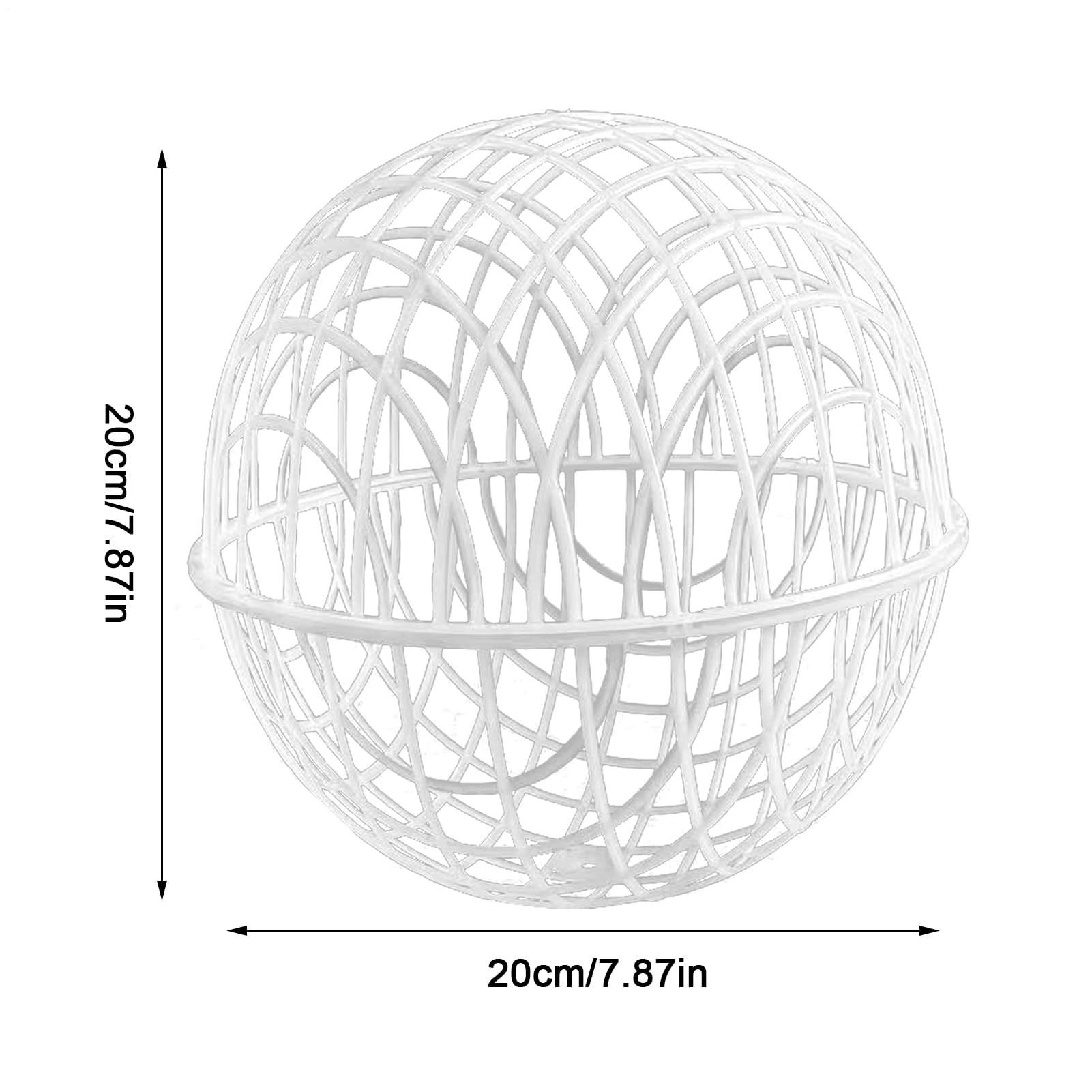 3 Pieces Ball-Shaped Movable Chicken Coop Chicken Balls Cage Farm Outdoor Rolling Bunny Duck Hutch Safe Walking Net Preventing Dog Bites Trampled by Horse — view 2