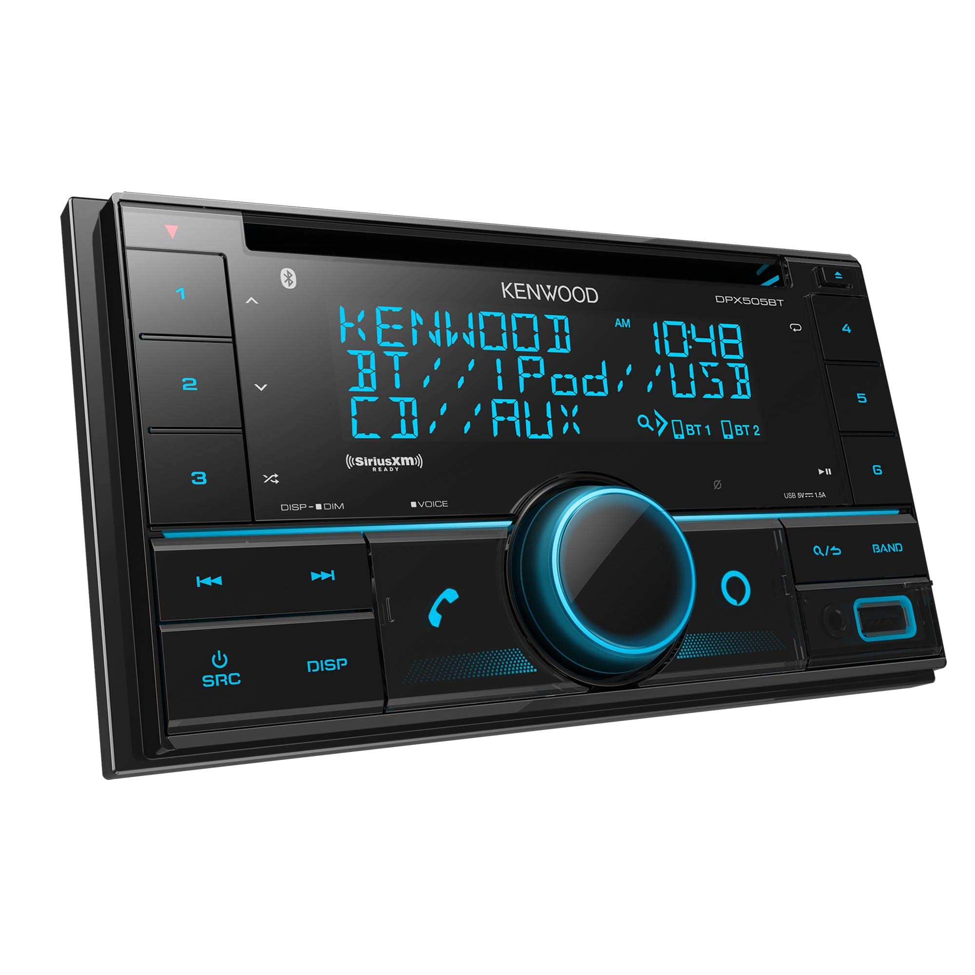 Amazon.com: Kenwood DPX505BT Dual Din Sized CD Receiver with Built