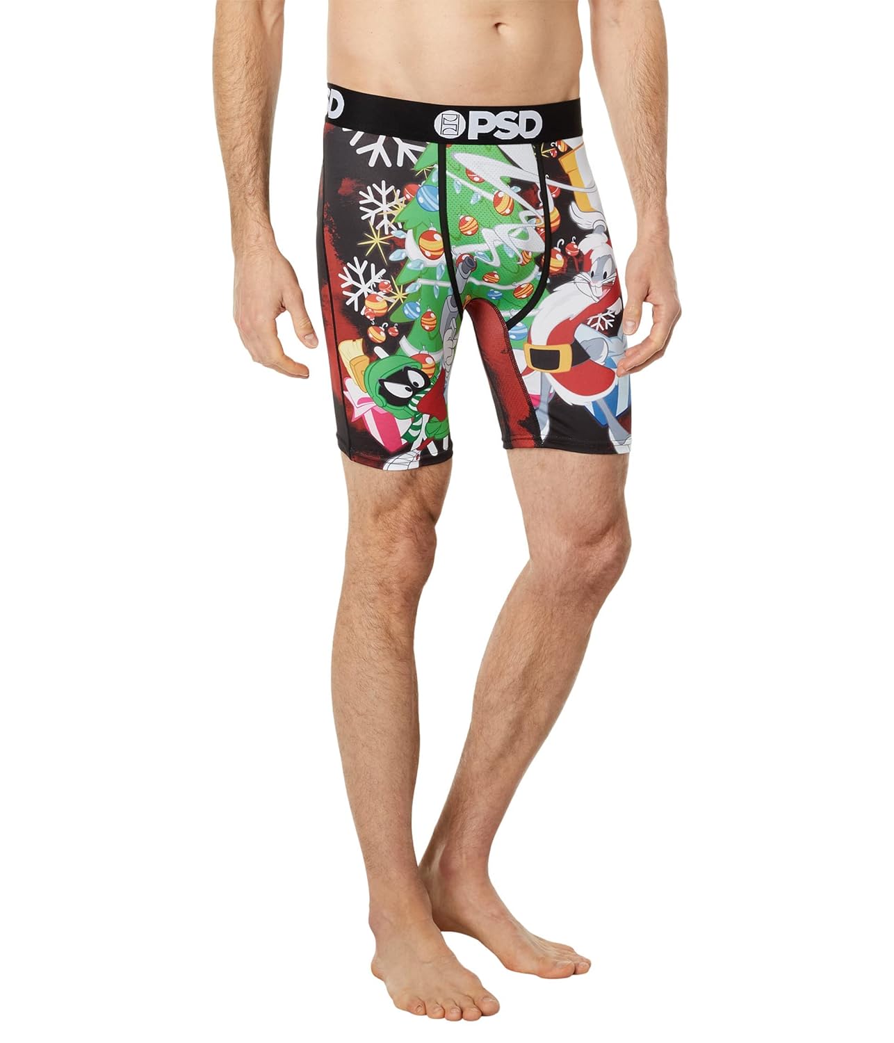 PSD Mens Looney Christmas Boxer Briefs Multi XL